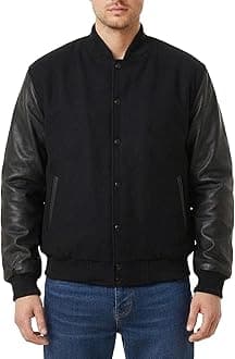 Mens Hotline Miami Varsity Letterman Fashion Wool Bomber Slim Fit Casual Warm Boys College Baseball Jacket