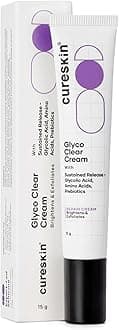 Cureskin Glyco Clear Cream | Repair Cream with Sustained Release | Glycolic Acid, Amino Acids and Prebiotics