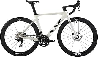 SAVADECK A7L Carbon Road Bike, T800 Carbon Fiber Frame 700C Racing Bicycle with Shimano 105 R7100 24 Speed Groupset and Hydraulic Disc Brake, Ultra-Light Carbon Bike for Man and Women