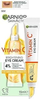Eye Cream, With 4% Vitamin C, Brightening Eye Treatment For Dark Circles, Prevents Under Eye Bags And Puffiness, Vitamin C*, 15ml