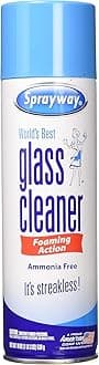 Sprayway Streakless Glass Cleaner 19 Ounce (Pack of 3) Made in USA, Blue and White (Package may vary)