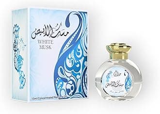 WHITE MUSK from OTOORI Non Alcoholic Concentrated Perfume Oil or Attar for Men and Women, 15ml