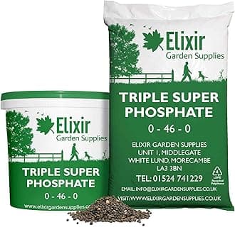 Elixir Gardens Triple Super phosphate Fertiliser | Fruit & Vegetable Ripener | 2kg Tub