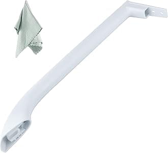 AMI PARTS 5304486359 5304506469 Refrigerator Door Handle (Left) Fit for Fri-gidaire Refrigerator Replace 242059501 242059504 5304504507 4392806 AP6036330 PS11731975 EAP11731975