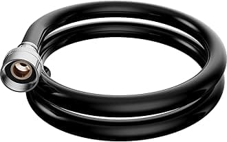 Dehumidifier Drain Hose, ¾ Inch Connection, 5’, 5 Feet, Flexible PVC, Black