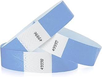 Wristco Tyvek, Sky Blue 500 ct.