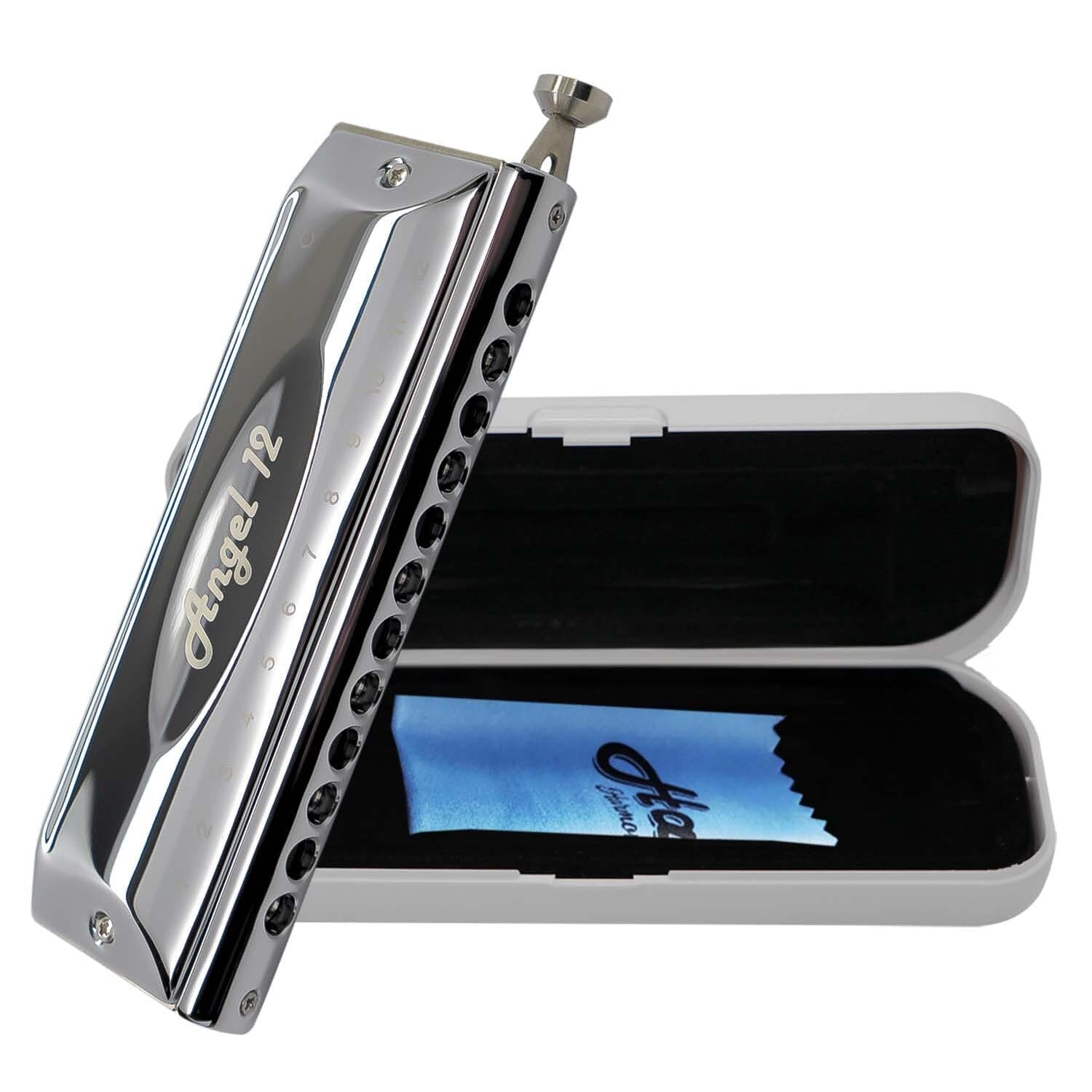 Angel 12 chromatic harmonica C