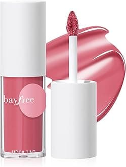 Hydrating Tinted Lip Oil, Korean Lip Gloss with High Shine & Pigmented Color, Lightweight Non-Sticky Formula for Dry Lips, Vitamin E Enriched for All-Day Moisturizing, Vegan & Cruelty-Free