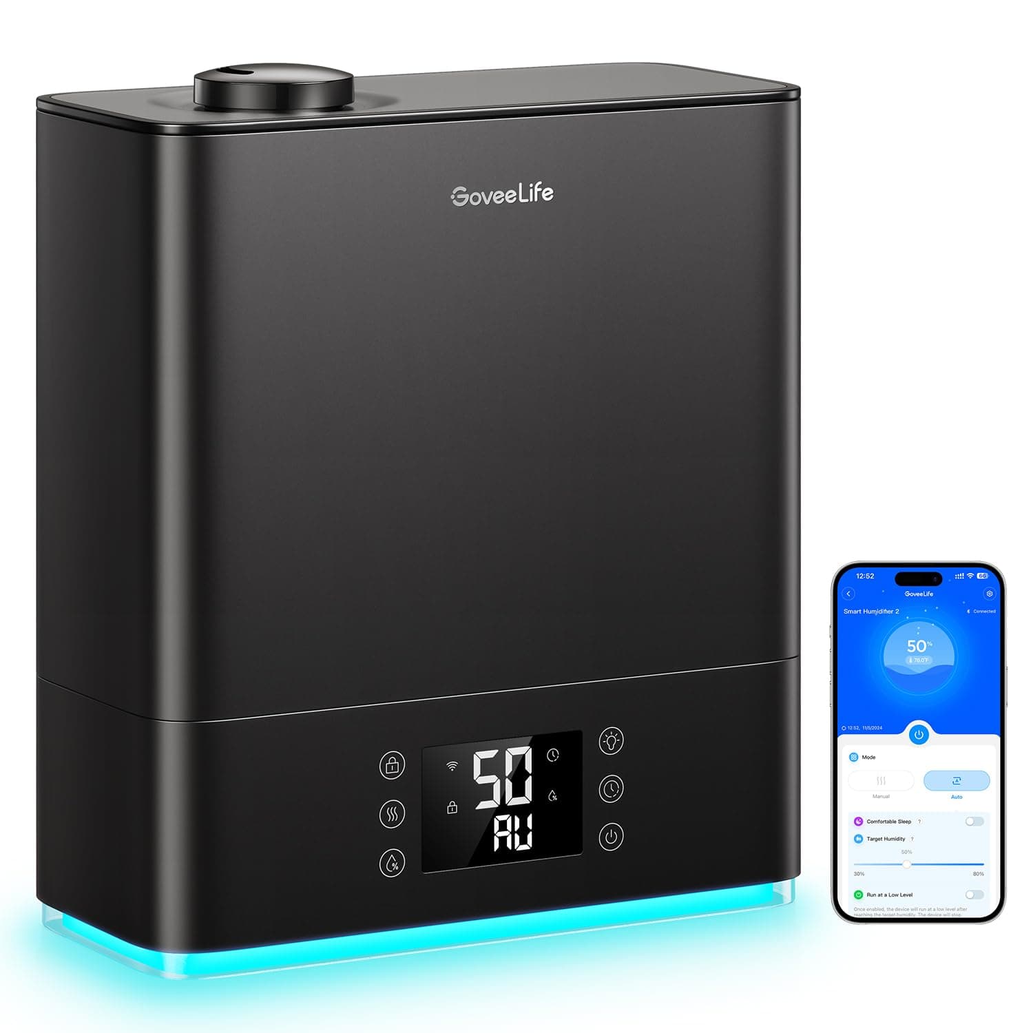 Smart Humidifier Black