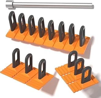 Car Dent Repair Tools Heavy Duty Paintless Repair Removal Tools Strong Dent Puller Handle Lifter Yellow Glue Tabs Powerful Body Repair Dent Remover Tool Kit for Car Dent Repair (Yellow)