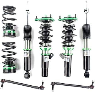 Rev9 R9-HPX-1029 Hyper-Street ONE Adjustable Coilovers Lowering Kit, 16 Damping Levels, Compatible With Honda Civic Coupe/Sedan (FC/FK) 2016-21