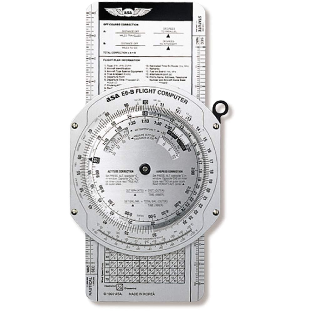 ASA E6B Metal Flight Computer