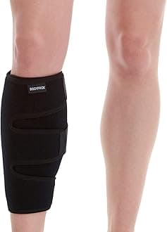 Bodyprox Calf Support Brace 1 Pack, Adjustable Shin Splint Compression Calf Wrap