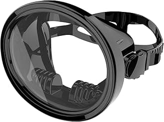 Diving Mask Scuba Mask Spearfishing Mask Freediving Water Mask Tempered Glass Oval HD Anti-Fog Scuba Goggles for Adults