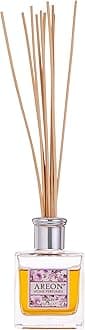 Areon Home Luxury Perfume Reed Diffuser + 10 Rattan Reeds, Violet 150 ml