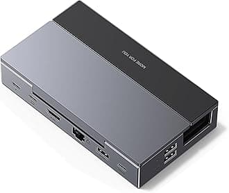 UGREEN TV Dock for Steam Deck/Switch/Rog Ally/Legion Go 9-in-1 USB-C Hub Docking Station HDMI 4K@60HZ 10Gbps High-Speed Transfer USB-A 3.2*USB-C 3.2 1000Mbps Ethernet 2*USB 2.0 Ports SD/TF Card