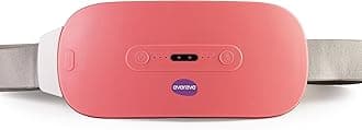 Evereve Electric Heating Pad and Menstrual Massager with Belt, 3 modes, 3 heating levels (45°,55° & 65°), long lasting battery life of upto 5 hours, USB powered, Portable, For Menstrual Pain Relief