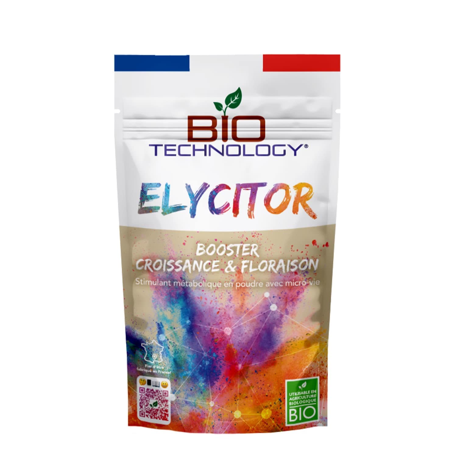 BIO TECHNOLOGY® | Fertilizer Root Additive | Root Stimulant | Micro-life Trichoderma enzymes beneficial bacteria | vitamins amino acids | Unique Formula | ELYCITOR 200 GR