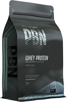Premium Body Nutrition Whey Protein 1kg Coconut, New Improved Flavour
