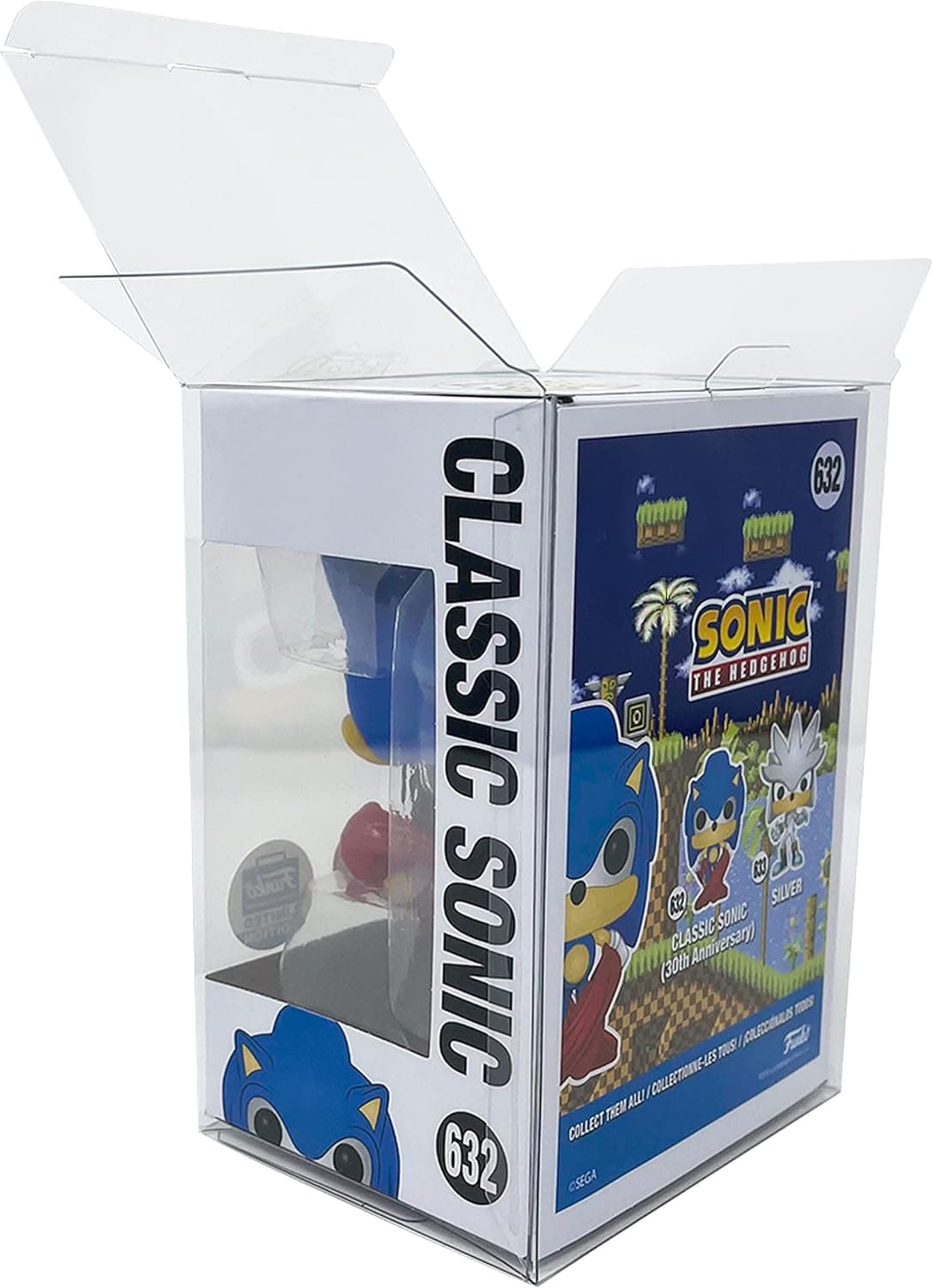 50-Pack Protective Cases Fits 4" Display Figures – Scratch-Resistant, Strong, Crystal Clear Acid-Safe Display Case for Action Figures, Toys, and Collectibles