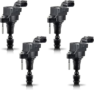 ENA Ignition Coil Compatible with Chevrolet Chevy Equinox Malibu Cobalt HHR GMC Terrain Buick Verano Regal Pontiac G5 G6 Saturn Ion Solstice 2.0L 2.2L 2.4 for UF491 UF645 Set of 4