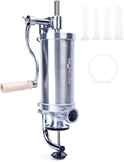 MASTER FENG Sausage Stuffer, Homemade Manual Sausage Maker, Meat Filling Machine (V25-4100)