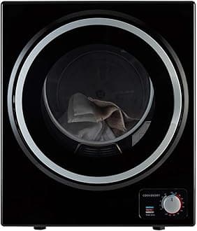 Cookology CMVD25BK Mini Vented Dryer 2.5kg Black