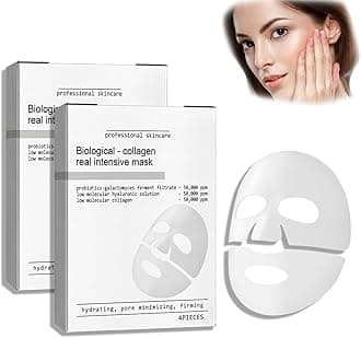 Skaind Hydraglow Deep Face Mask,Skaind Collagen Mask,Collagen Anti Wrinkle Face Mask,Hydrating Overnight Mask, Anti Aging Face Mask for Lifting, Firming, And Moisturizing (8 pcs)