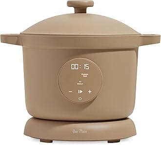 Our Place Dream Cooker | 6-quart Multicooker | 4 Versatile Modes | Pressure Cook, Slow Cook, Sear & Saute, Keep Warm | Hands-Free Steam Release | Tailored Control Panel | Steam