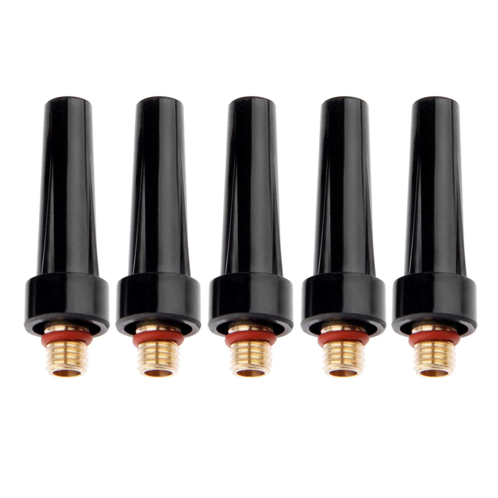 Mtsooning 5PCS 41V35 Medium TIG Back Cap Accessory Replacement Part for WP-9/20/25 Welding Torch