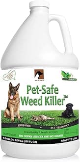 - Pet Friendly & Pet Safe Weed Killer Spray (128 oz Gallon Refill)
