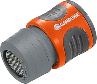 Bubble-Jet Adapter, Grey/Orange, 30x20x20 cm