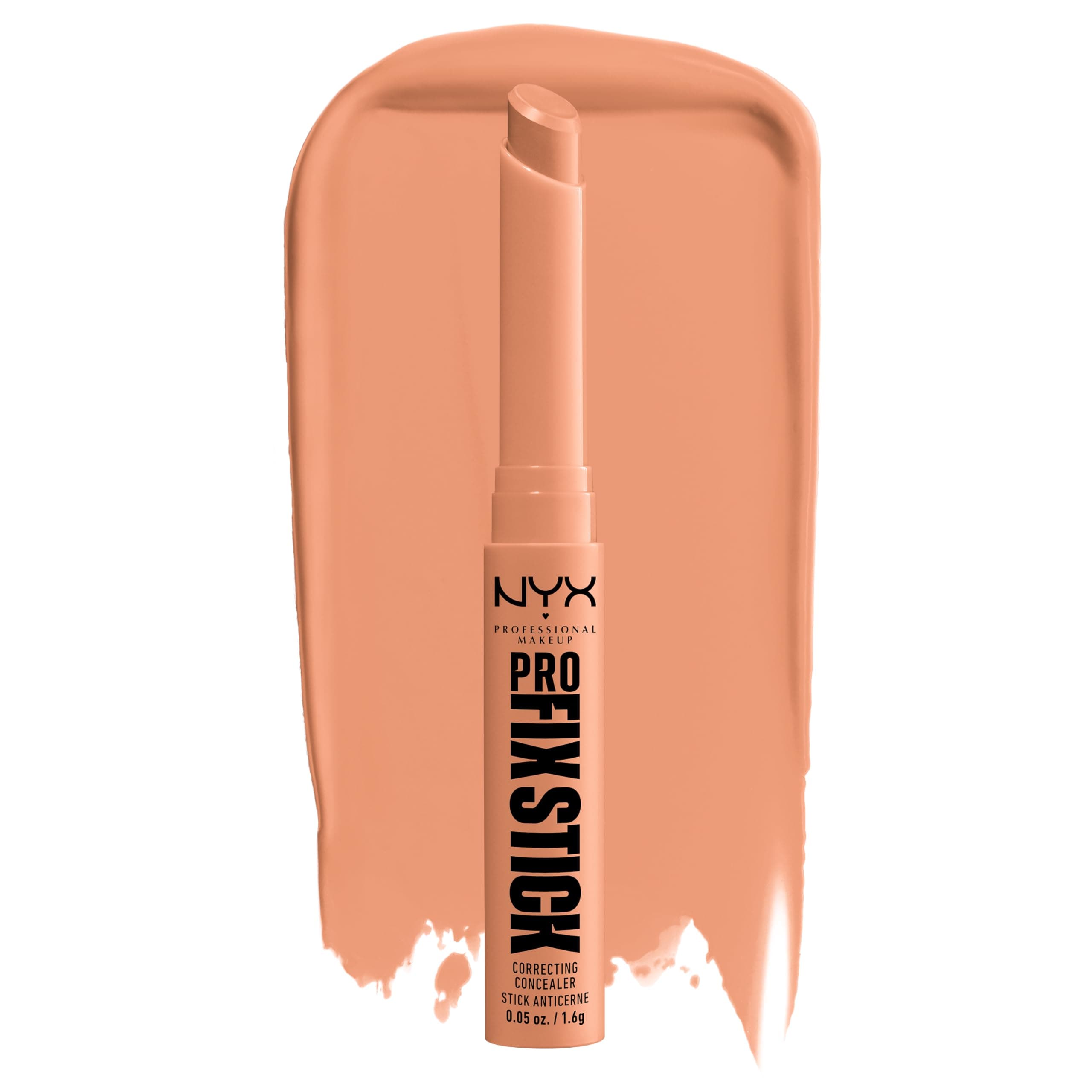 Pro Fix Stick Correcting Concealer, Buildable Medium Coverage Concealer Stick - Dark Peach