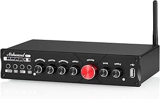 HiFi 5.1 Channel Bluetooth Amplifier Stereo Home Theater Power Amp Subwoofer Amp