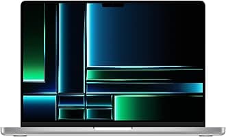 Apple 2023 MacBook Pro Laptop with Apple M2 Pro chip with 10‑core CPU and 16‑core GPU: 14.2-inch Liquid Retina XDR Display, 16GB Unified Memory, 512GB SSD Storage. Works with iPhone/iPad; Silver