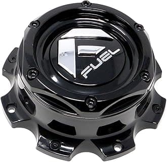 Fuel Offroad Wheels Gloss Black Wheel Center Hub Cap 6-3/4"OD Bolt-On for 8x180#1004-10GB