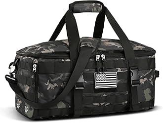 Gym Bags for Men, Tactical Duffle Bag Backpack with Shoe Compartment, 3 in 1 Carry on Bag Travel Backpack with Wet Pocket, Weekender Overnight Range Bag for Workout Football Gym, Camouflage
