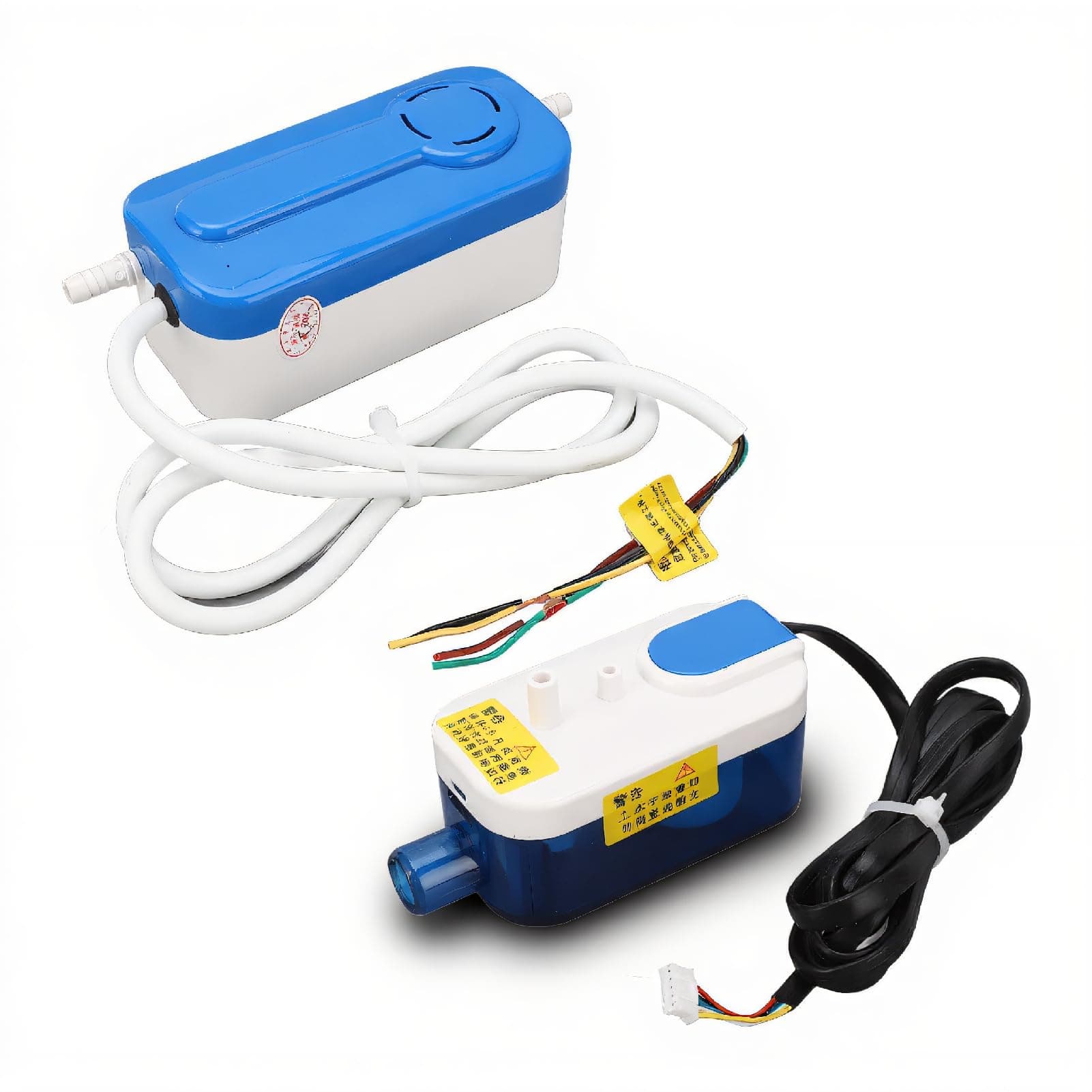 Dpofirs HVAC Condensate Pump, 3W Mini Split Automatic Drainage Pump with 60mL Water Storage Tank for Air Conditioning and Dehumidifier