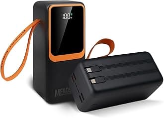 Portable Charger Power Bank, 50000mAh Portable Phone Charger 22.5W Battery Charger with 3 Outputs & 4 Inputs, LED Display for Phone 16 15 14 13 12 Samsung S22 S21 Google Pixel iPad etc