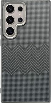 MARGOUN for Samsung Galaxy S24 Ultra Aramid Carbon Fiber Case (I)