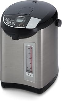 PDU-A40U Electric Water Boiler and Warmer (135 oz, Black)