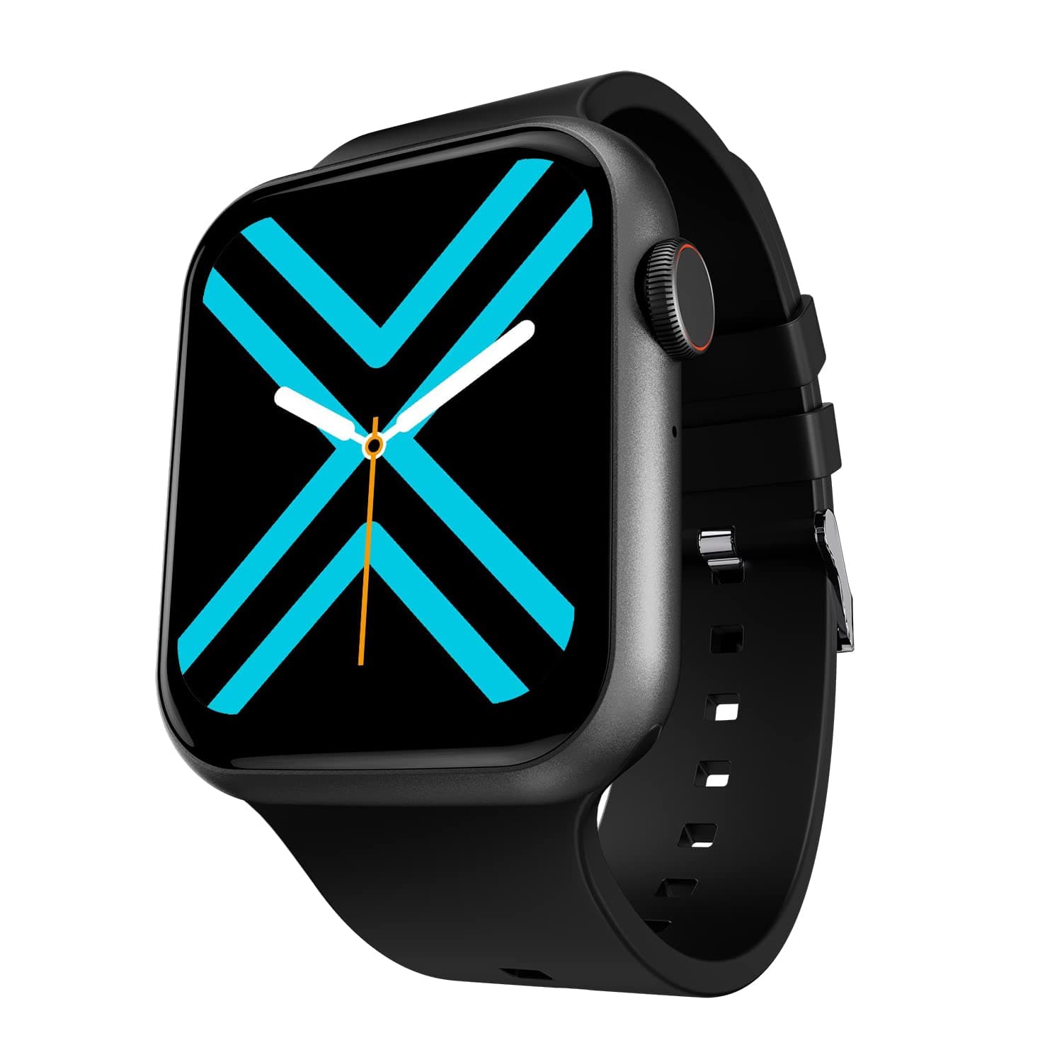 Fire-Boltt Ring Plus Bluetooth Calling Smartwatch with Largest 1.9" Full Touch Display & Full Metal Body, AI Voice, Over 100 Sports Modes, SpO2, Heart Rate Tracking