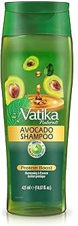 Vatika Naturals Oil Shampoo - Detoxify, Nourish, and Repeat for Luxuriously Revitalized Hair - Phthalate-Mineral Oil free - Avocado Extracts 425ML