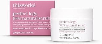 perfect legs 100% natural scrub: Buttery Exfoliating Balm with Pink Himalayan Salt for a Natural Body Glow, 200g | 7.05 oz