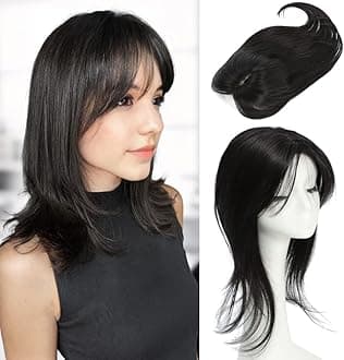 14 Inch Hair Toppers for Women Toppers Hairpieces for Women Wiglets Hairpieces for Thinning Hair Topper Synthetic Hairpiece Wig Toppers with Thinning hair