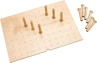 Rev-A-Shelf Trimmable Pegboard Drawer Divider Organizer, Trim to Fit Wooden Kitchen Cabinet Storage Utensil, Pots & Dish Rack, 30" x 21", 4DPS-3021
