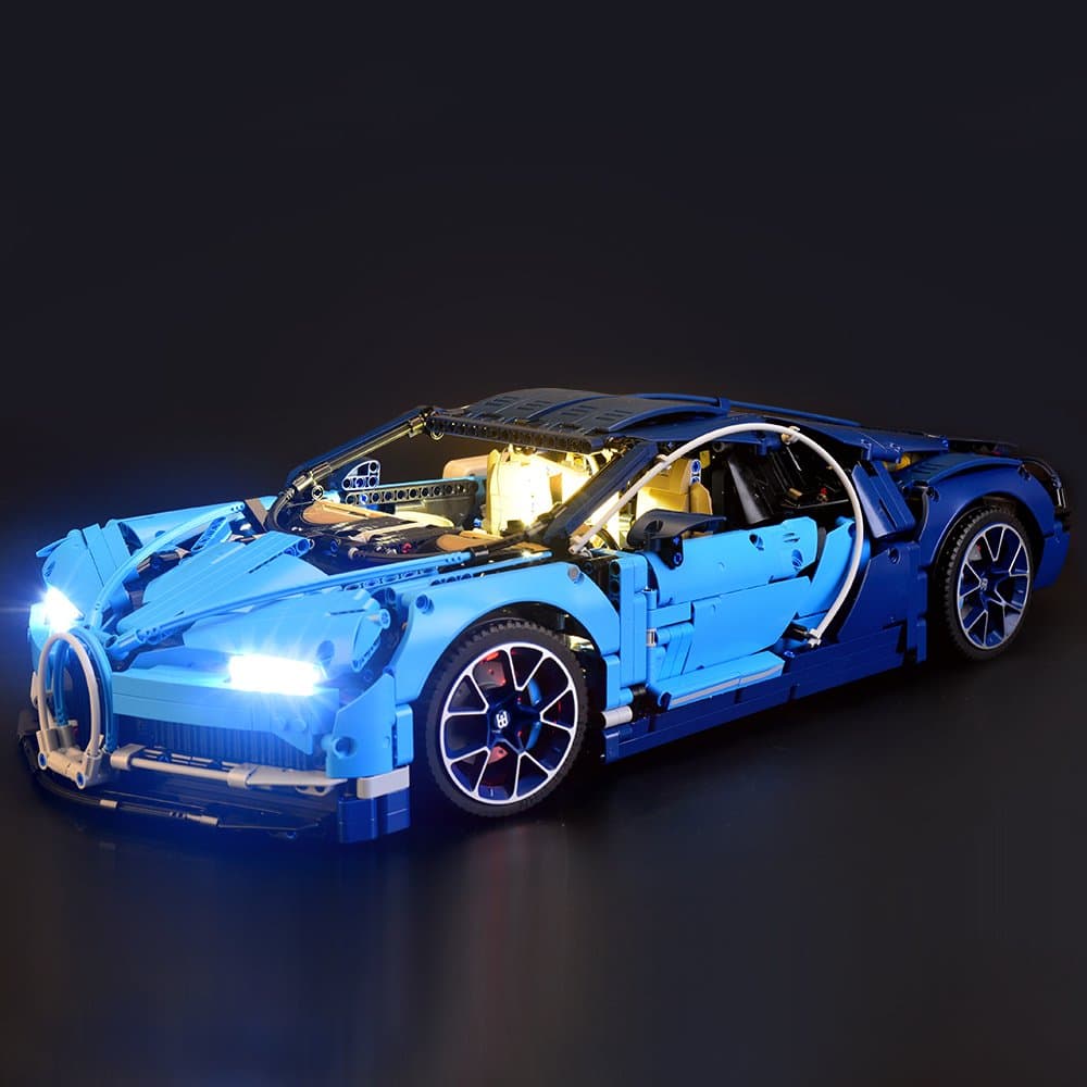 LIGHTAILINGLight Set for (Bugatti Chiron) Building Blocks Model - Led Light kit Compatible with Lego 42083(NOT Included The Model)