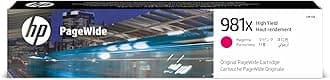 HP L0R10A 981X High Yield Original PageWide Cartridge, Magenta, Single Pack