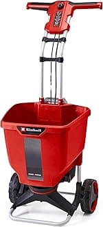 Battery Powered Spreader 22L 18V Power X-Change, Variable Speed, Flow Rate & Scatter Width (Max 6m), Spreader for Fertilizer, Grass Seed, Salt, Grit, Without Battery GE-SR 18/22 Li