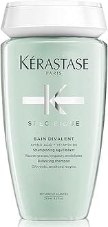 Shampoo for Oily Scalp and Damaged Lengths, Balancing and Clarifying Hair Bath, Bain Divalent, Spécifique
